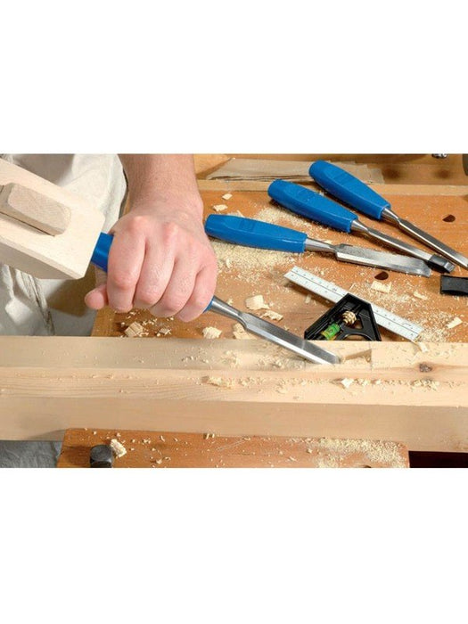 Draper Tools Bevel Edge Wood Chisel Set 4 Piece 69619 Draper Tools - Micks Gone Bush