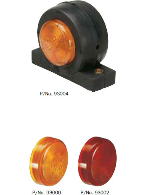 24 Volt Amber Sealed Side Indicator Lamp for Enhanced Visibility Turn Signals Narva    - Micks Gone Bush