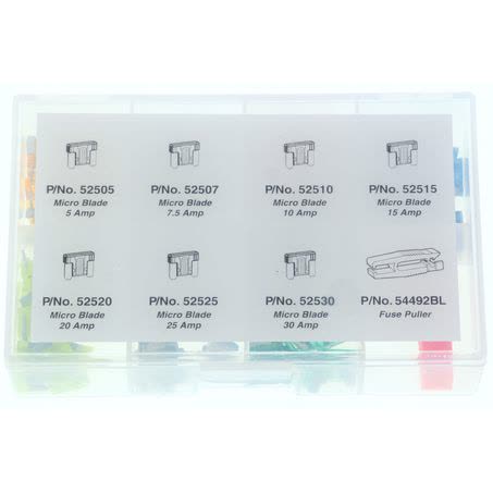 Narva Micro Blade Fuse Assortment 71 Piece Kit 52014 FUSE ASSORTMENT NARVA - Micks Gone Bush