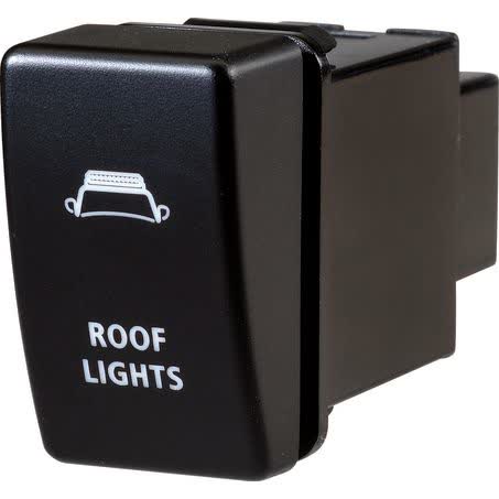 Thunder OE Style Push Button Switch Roof Light 12V 3A TDR11087 SWITCH THUNDER - Micks Gone Bush