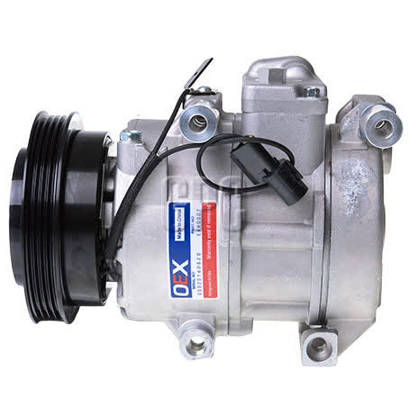 OEX Air Conditioning Compressor 12V Direct Mount Halla 6SBU16 Style CXH0007 AIR CONDITIONING COMPRESSOR OEX - Micks Gone Bush