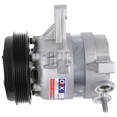 OEX Air Conditioning Compressor 12V 6 Groove Ear Mount Delphi Style CXG0012 AIR CONDITIONING COMPRESSOR OEX - Micks Gone Bush