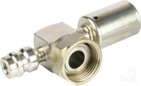 Atco Air Conditioning Hose Fitting Steel Rotolock O Ring #8 90 Degree Part No. SBX2132-3 AIR CONDITIONING HOSE FITTING ATCO - Micks Gone Bush