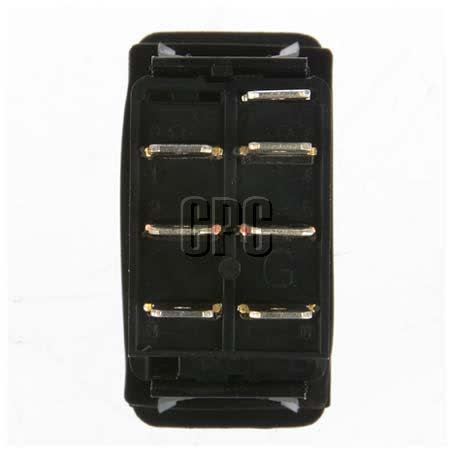 Narva Sealed Rocker Switch On/off/on Dpdt 12/24V Red LED 63168BL SWITCH NARVA - Micks Gone Bush