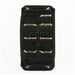 Narva Sealed Rocker Switch On/off/on Dpdt 12/24V Red LED 63168BL SWITCH NARVA - Micks Gone Bush