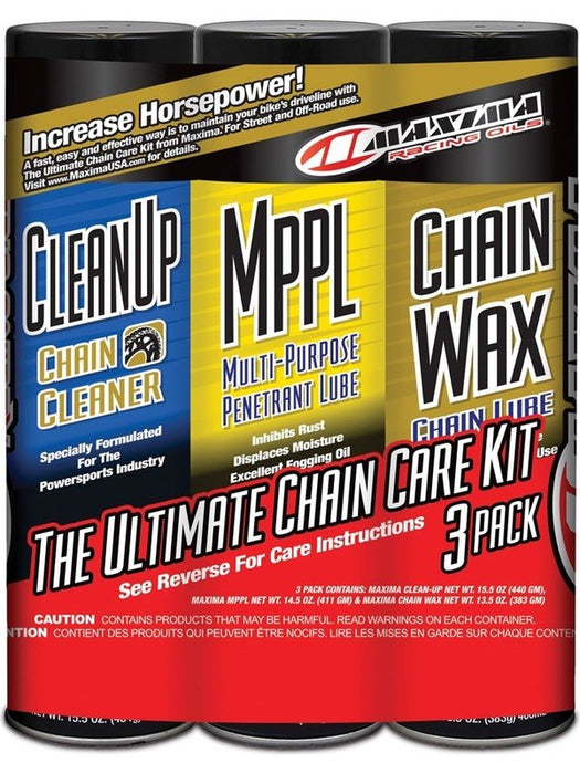 Maxima Racing Oils Chain Wax Combo Kit Spray 3-Pack 70-749203 Maxima Racing Oils - Micks Gone Bush