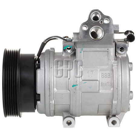 Sanden Air Conditioning Compressor 12V Direct Mount SE10B17 Part No. CXI0124 AIR CONDITIONING COMPRESSOR SANDEN - Micks Gone Bush