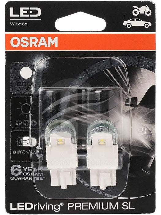 Osram LED Wedge Globe 12V, 3W W3X16Q Pack of 2 7915CW-02B Osram - Micks Gone Bush