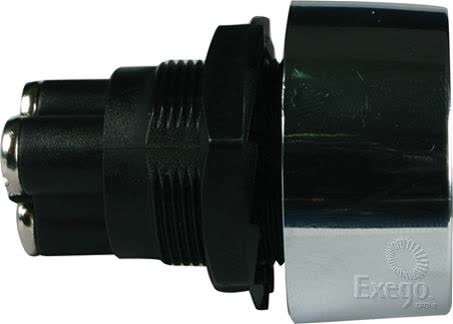 OEX Push Button Switch Off - Mom On - Spst 12V Green Illuminated 50A ACX3674BL SWITCH OEX - Micks Gone Bush