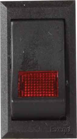 OEX Rocker Switch On/off Spst 12V Red Illuminated 20A ACX3784BL SWITCH OEX - Micks Gone Bush