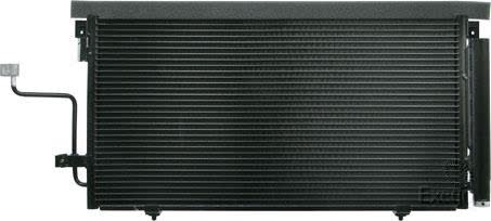 Denso Air Conditioning Condenser Parallel Flow Pad Inlet Outlet Pad CNX2101 AIR CONDITIONING CONDENSER DENSO - Micks Gone Bush