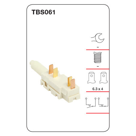 Tridon Stop Light Switch TBS061 Dual Circuit SWITCH TRIDON - Micks Gone Bush