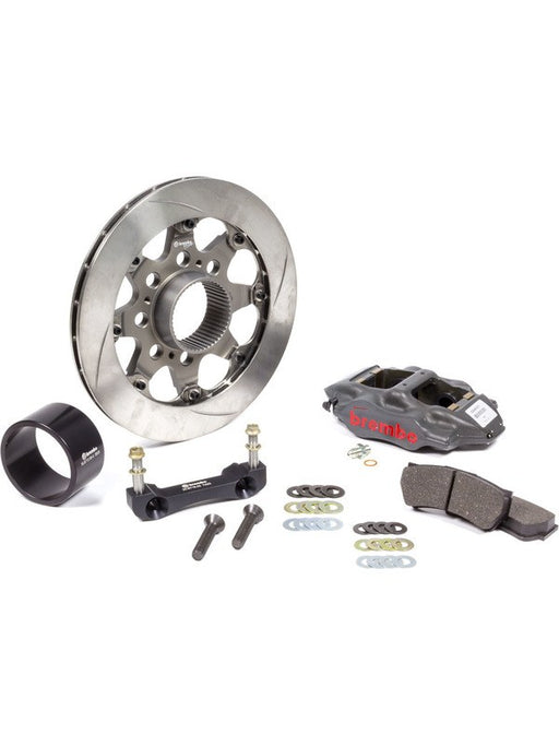 Brembo Brake System Rear 4 Piston Caliper 11.000 in Slotted Rotor A 7K2.2001A Brembo - Micks Gone Bush