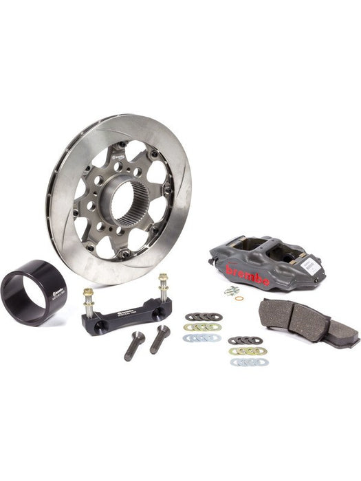 Brembo Brake System Rear 4 Piston Caliper 11.000 in Slotted Rotor A 7K2.2001A Brembo - Micks Gone Bush
