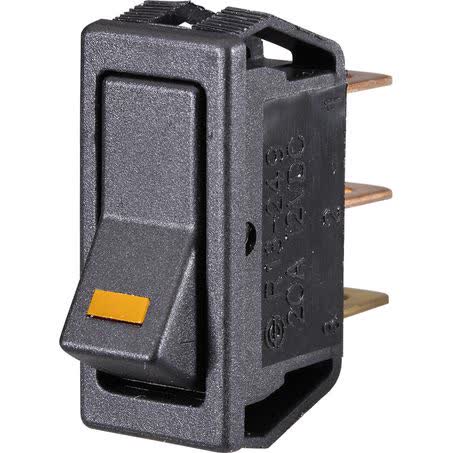 Narva Rocker Switch Off/on Spst Amber LED 20A 12V Part No. 62000BL SWITCH NARVA - Micks Gone Bush