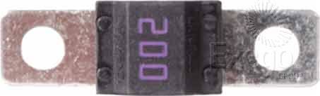 OEX Midi Fuse 200A Bolt On Single Pack – Part No. ACX6513BL FUSE OEX - Micks Gone Bush