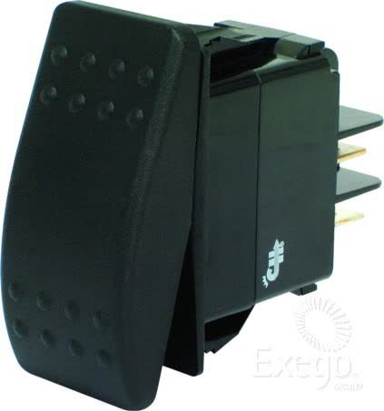 Cole Hersee Marine Rocker Switch Spst On-off 12/24V 20A M58031-01BL SWITCH COLE HERSEE - Micks Gone Bush