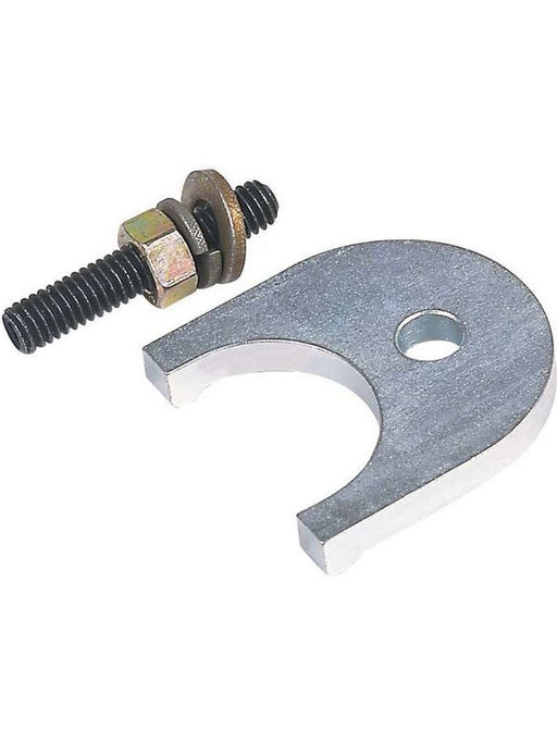 MSD Distributor Hold-Down Clamp Steel Black Stud Mounted Ford 8010 MSD - Micks Gone Bush