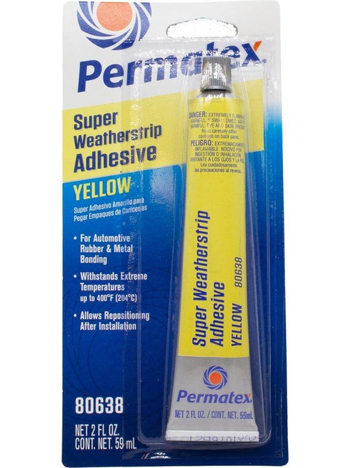 Permatex Super Weather Strip Adhesive Tube 59ml 80638 Permatex - Micks Gone Bush