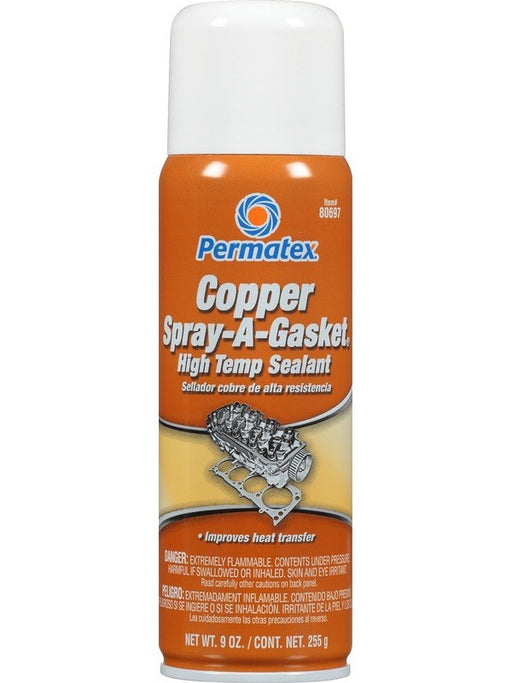 Permatex Copper Spray-A Gasket Hi-Temp Sealant Aero 255g 80697 Permatex - Micks Gone Bush