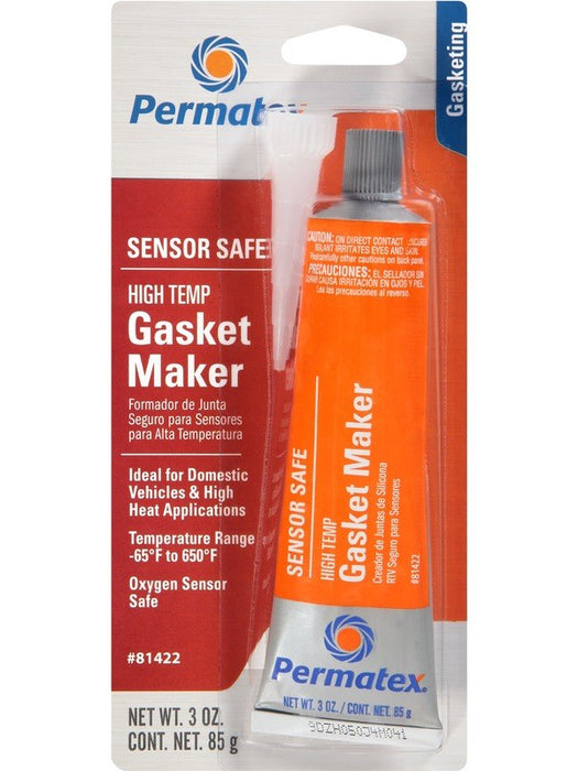 Permatex Sensor Safe High Temperature Rtv Silcone Gasket Maker 85G 81422 Permatex - Micks Gone Bush