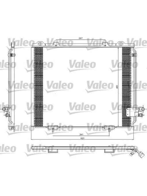 Valeo Air Conditioning Condenser 817252 Condensers, Evaporators Valeo - Micks Gone Bush