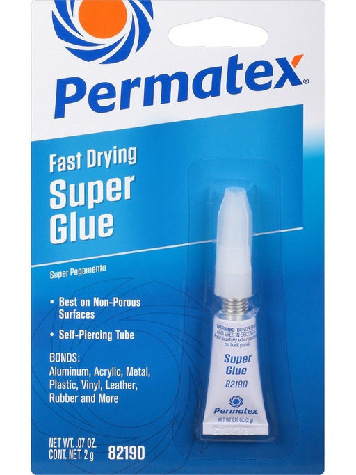 Permatex Fast Drying Super Glue Tube 2g 82190 Permatex - Micks Gone Bush
