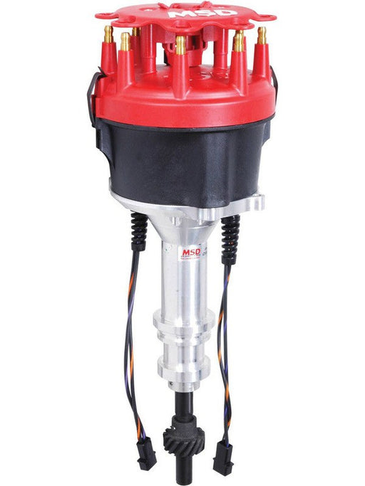 MSD Distributor Pro-Billet Dual Magnetic Pickup Mechanical Ford 351W 8384 MSD - Micks Gone Bush