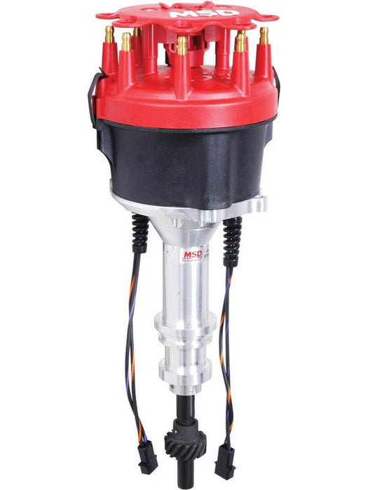 MSD Distributor Pro-Billet Dual Magnetic Pickup Mechanical Ford 351W 8384 MSD - Micks Gone Bush