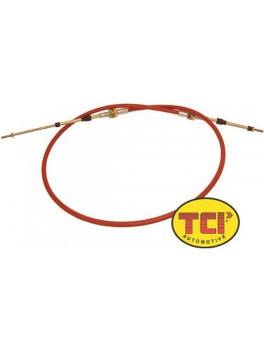 TCI Shifter Cable 5 ft Long 2 in Stroke Steel Cable Nylon Liner TCI Sh 840500 TCI Automotive - Micks Gone Bush