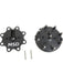 MSD Distributor Cap Male/HEI-Style Black Clamp-Down Ford/MSD Pro-V8 (MSD-84083) 84083 MSD - Micks Gone Bush