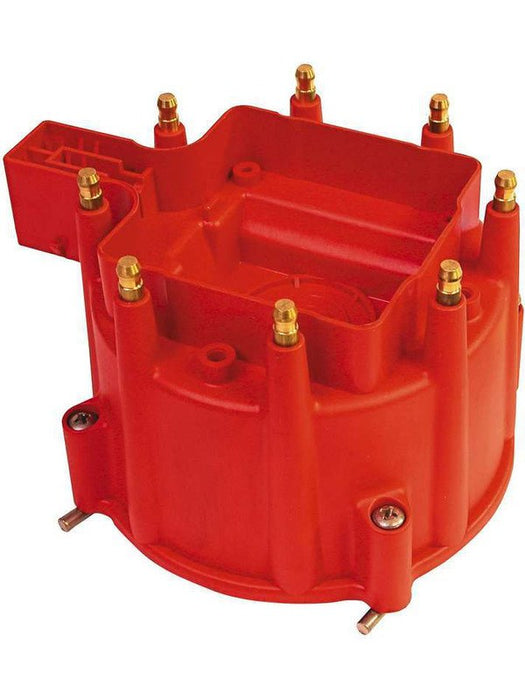 MSD Distributor Cap Extreme Male/HEI-Style Red Clamp-Down Pro-Gm V8 84111 MSD - Micks Gone Bush