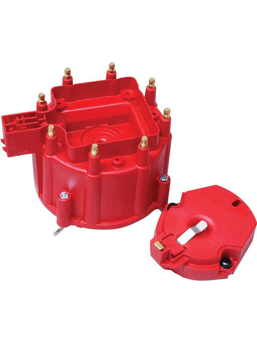 MSD Distributor Cap and Rotor Kit Brass Terminal Clamp-Down Gm V8 (MSD-8416) 8416 MSD - Micks Gone Bush