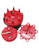 MSD Distributor Cap and Rotor Kit Red Male/HEI Terminal Clamp-Down 8420 MSD - Micks Gone Bush