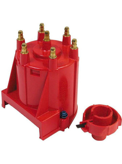 MSD Distributor Cap & Rotor Kit Screw-Down Chevy Pontiac V6 Kit (MSD-8430) 8430 MSD - Micks Gone Bush