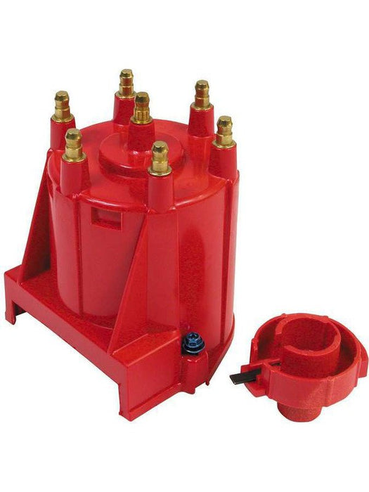MSD Distributor Cap & Rotor Kit Screw-Down Chevy Pontiac V6 Kit (MSD-8430) 8430 MSD - Micks Gone Bush