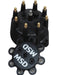 MSD Distributor Cap Male/Hei Black Screw-Down Pro-Billet Small Dia. V8 84313 MSD - Micks Gone Bush