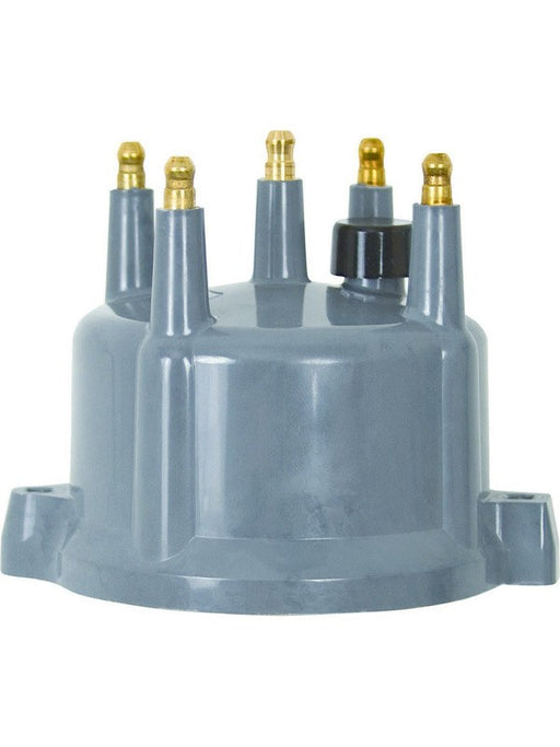 MSD Distributor Cap Male/Hei-Style Gray Screw-Down Volkswagen L4 8434 MSD - Micks Gone Bush
