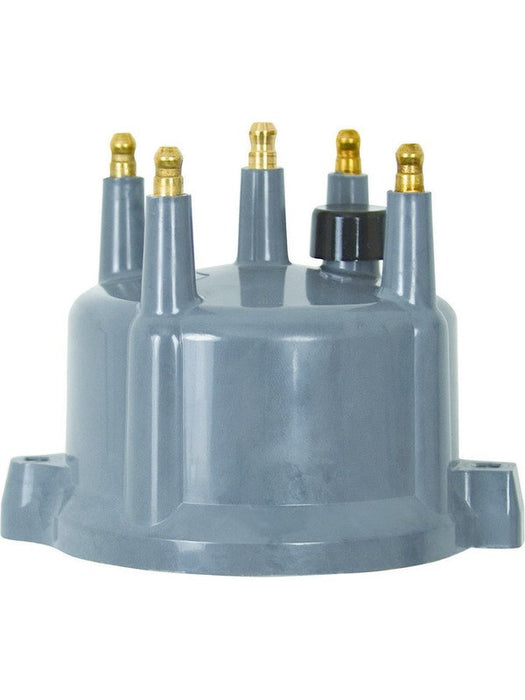 MSD Distributor Cap Male/Hei-Style Gray Screw-Down Volkswagen L4 8434 MSD - Micks Gone Bush