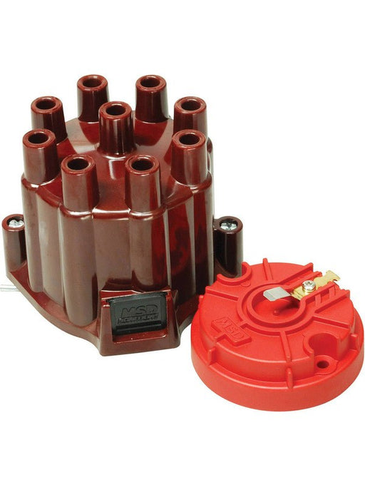 MSD Distributor Cap & Rotor Kit Clamp-Down GM International Jeep V8 8442 MSD - Micks Gone Bush