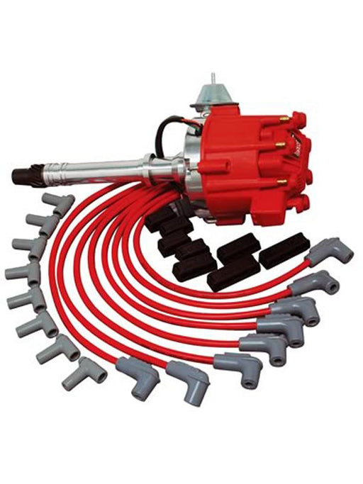 MSD Ignition Combo Pro-HEI Distributor Wires Chevy Crate Engines Kit 84742 MSD - Micks Gone Bush