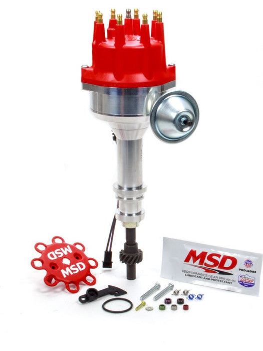 MSD Distributor Pro-Billet Street Advance Steel Gear Ford 351W 84781 MSD - Micks Gone Bush