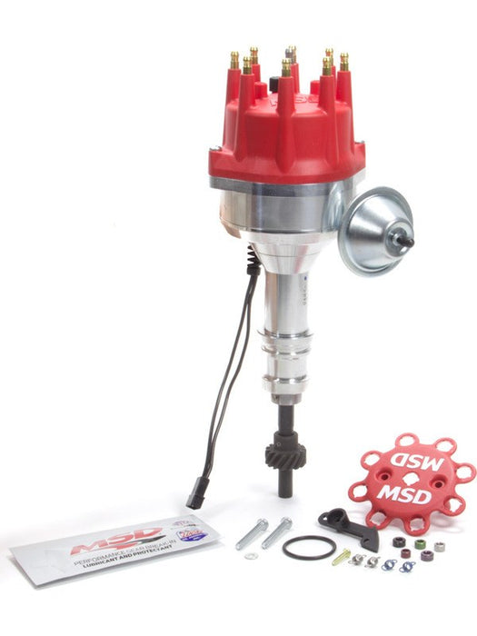 MSD Distributor Pro-Billet Street Advance Steel Gear Ford 289-302 84791 MSD - Micks Gone Bush