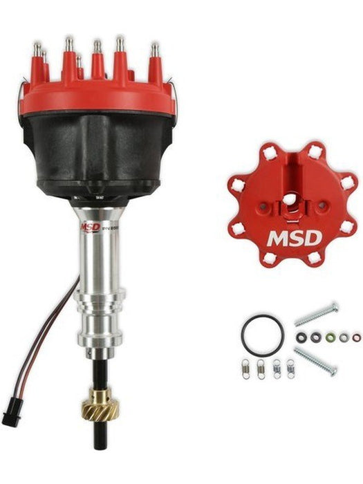 MSD Billet Distributor For SBF 302 with Bronze Gear 85827 MSD - Micks Gone Bush