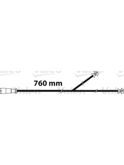 Valeo Brake Pad Wear Sensor 882303 Brake Pad Wear Sensors Valeo - Micks Gone Bush