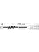 Valeo Brake Pad Wear Sensor 882334 Brake Pad Wear Sensors Valeo - Micks Gone Bush