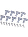 MSD Distributor Boots Gray Hei 90 Degree Boots Set Of 9 8849 MSD - Micks Gone Bush