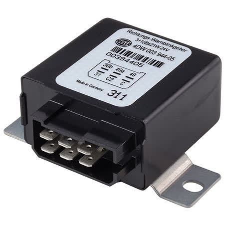 Hella Flasher Relay 24V Electronic 171W Max 6 Terminal Part No. 3032 FLASHER UNIT HELLA - Micks Gone Bush
