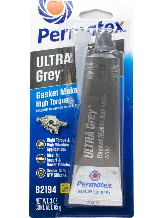 Permatex Ultra Grey Rigid Hi-Torq Gasket Maker 99g 89145 Permatex - Micks Gone Bush