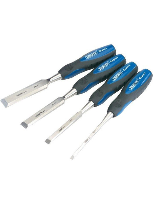 Draper Tools Wood Chisel Set 4 Piece 89726 Draper Tools - Micks Gone Bush